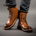 Aleader Genuine Leather Winter Boots Men New Winter Martin Boots For