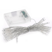 4M 40 LED Pink Battery String Lamp Light Fairy Christmas Party