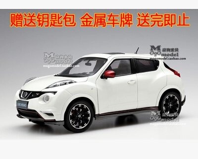 NISSAN JUKE NISMO RS 1:18 origin alloy car model diecast metal high quality Mini Japan collection toy boy gift SUV