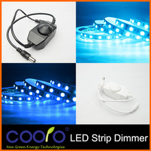 Mini LED Brightness Adjust Switch Dimmer Controller for 3528 5050 5630 Single Color LED Strip Light LED Dimmer 12V,24V