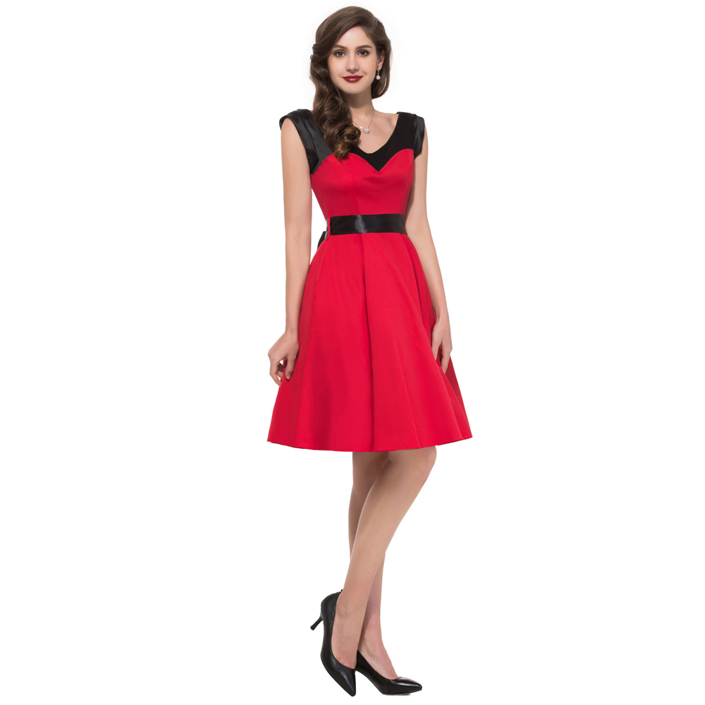 Business Dresses Red