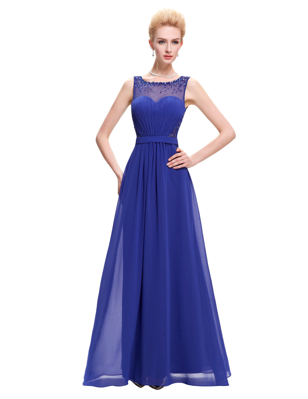 Royal Blue Sequin Dress