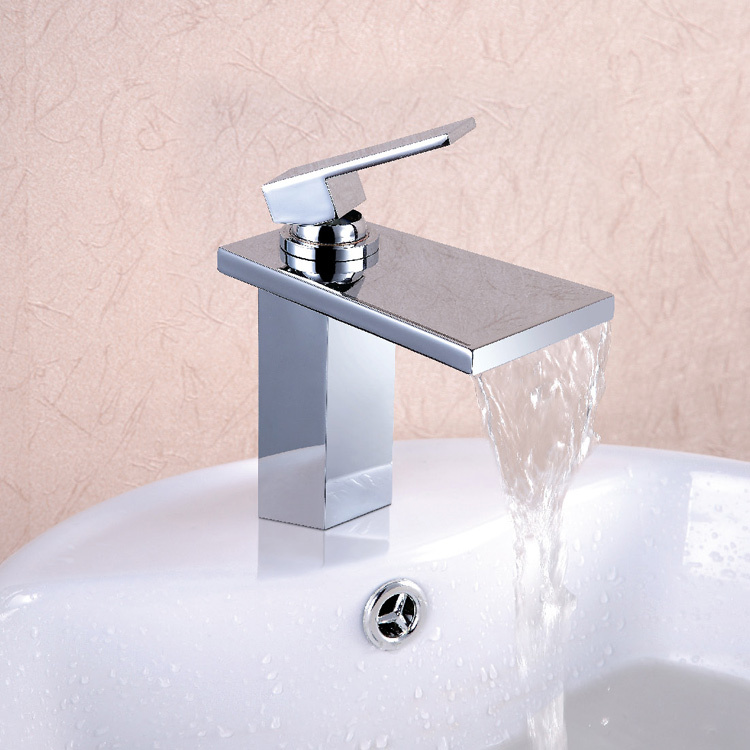 Bathroom basin faucet sink taps mixer brass chromed LT-516A