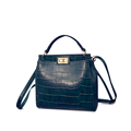 Classy Crocodile print Leather Bag Women Soft PU Handbag Newest Stylish Ladies Small Shoulder Bag Utilitatian