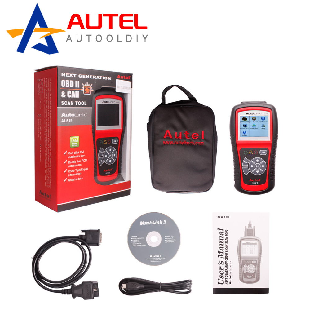   2016   100%  autel  al519 obd-ii        