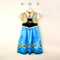 New Summer Children Princess Dress Fever Elsa short character Girls Anna Dress Kids Girls Vestidos Party