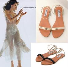 Women Gladiator Sandals 2015 Summer Peep Toe Flats Fashion Casual Shoes Woman Beach Shoes Ladies Flip-flops Zapatos Mujer Verano