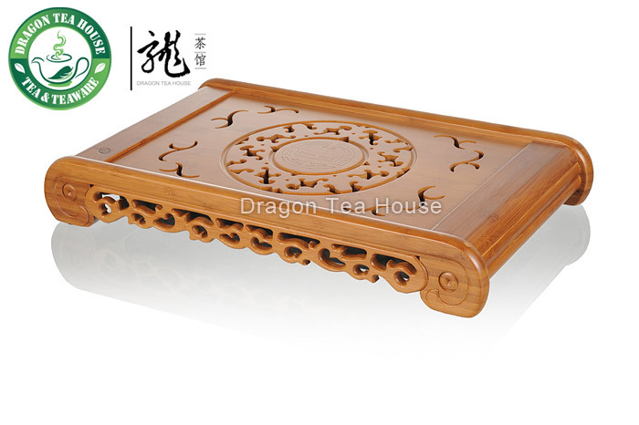 Solar Circle * Bamboo Gongfu Tea Serving Tray 50*29cm Solar Circle * Bamboo Gongfu Tea Serving Tray 50*29cm