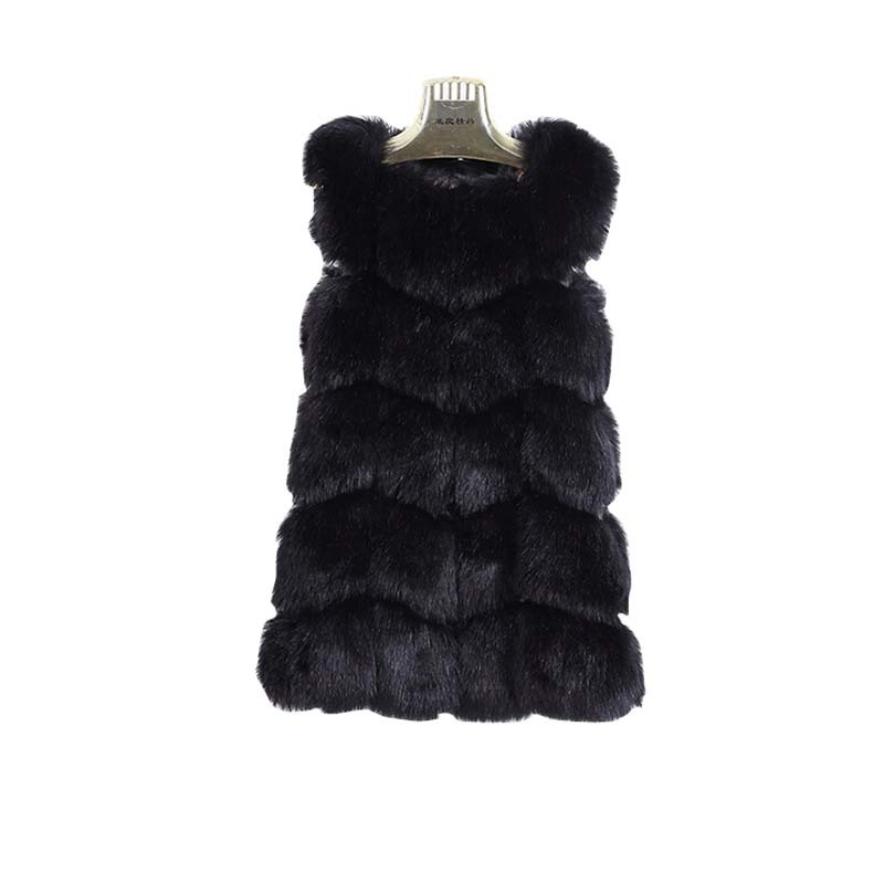 Winter Coat Women 2015 New Fashion Women Faux Fox Fur Vest Luxury Elegant Style Warm Fur Coat Lady Waistcoat AE-ME-179