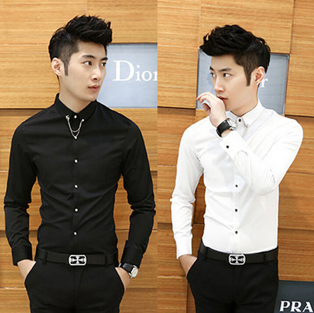 camisas para hombres delgados