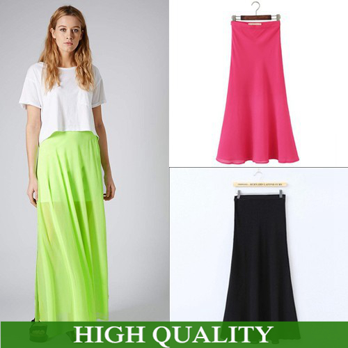 מוצר mainland summer style skirt solid ankle length new fashion 2015 summer autumn ankle length skirts clothing solid color casual מוצר mainland summer style skirt solid ankle length new fashion 2015 summer autumn ankle length skirts clothing solid color casual