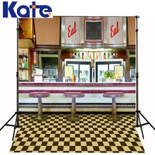 5x7ft(150x220cm) Kate Baby Background For Photo Studio Restaurant Waiter Photography Backdrops Photographic Studio Background