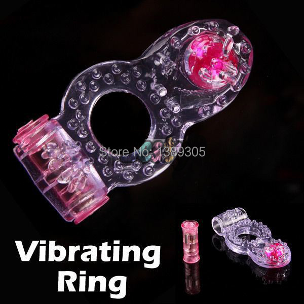 Cock Vibration Condom Ring Vibrator Massage Male Penis Rings Adult Sex Vibrating Toys