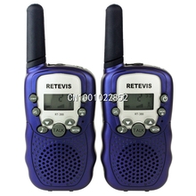 2PCS Walkie Talkie Retevis RT-388 UHF 462.5625-467.7250MH For Kid Children LCD Display Flashlight for VOX Two-Way radio A7027L