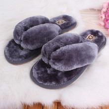 2016 New Hot Sale Spring Autumn 10Colors Soft Home Cotton Plush Slippers Women Indoor Floor Flip Flops Flat Shoes Free Shipping