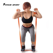 Long resistance bands 10m red resistance band tensile strength training exercise with elastic band