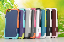 Hybrid 2nd Walnutt Anti-Shock Shockproof Heavy Duty Tough case Rubber TPU Hard Plastic for Iphone 6 6G Air 4.7 4 4S 5 5S 5pcs