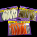 10pcs lot Classic Flexible Soft Lures 75mm 2g Artificial Bait Silicone Lure Fishing Tackle Fishing Lures
