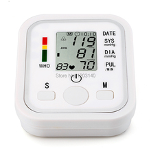 Automatic Electronic Blood Pressure Monitor Digital Upper Portable Arm Sphygmomanometer Household Health Monitor 3pcs lot