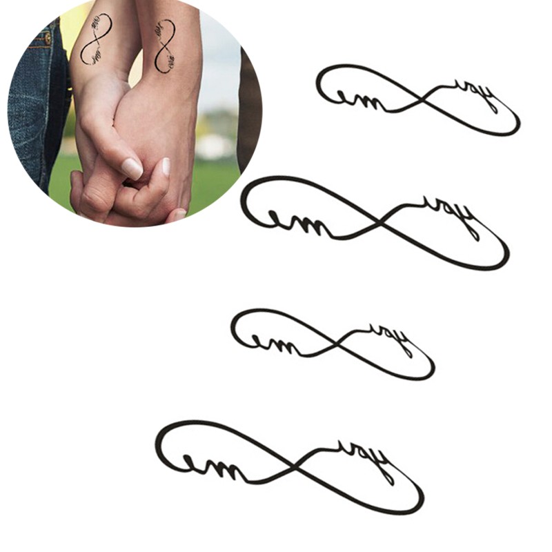 Love-infinity sign car-sticker-tattoo-decal-decal popular  sticker 