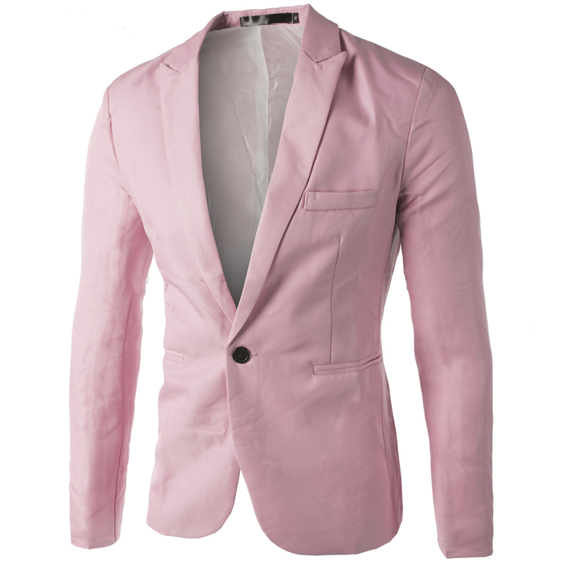 Popular Pink Blazer Jacket for Men-Buy Cheap Pink Blazer Jacket
