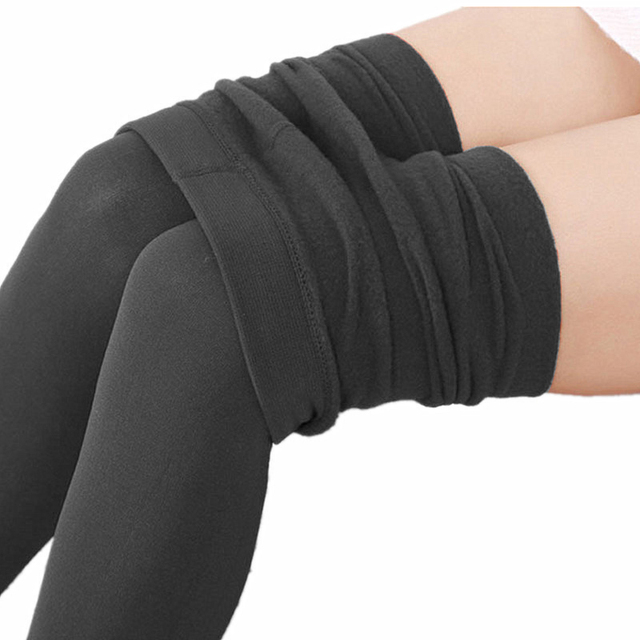 S-XL 8 Цвета женские Леггинсы Модные Девушки Леггинсы Твердые Теплые Плюс Размер Супер Эластичный Бархат Тонкий Мода Зима Леггинсы женщины