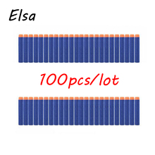 100pcs Nerf 2016 New Brief 7.2cm Refill Bullet Darts for Nerf N-strike Elite Series Blasters Kid Toy Gun OH 9 Colors WJ032