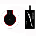 Universal Type C Qi Wireless Charging Receiver Pad for HUAWEI P9 Xiaomi Mi5 Plus Note 2