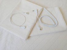 Earthing Pillow Case 2pcs use together Radiant Life Earthing Kit For Health & EMF Protection with Plug Adapter