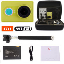 Original Sports Camera Xiao Yi Camera WiFi Action Camera 16MP Car Recorder DVR Video WIFI Waterproof Smart Cam + Monopod Bag