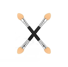 Best Deal 12Pcs set Makeup Double end Eye Shadow Eyeliner Brush Sponge Applicator Tool for Women