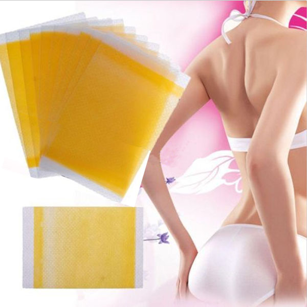 10 Pcs Natural Slimming Fast Loss Weight Burn Fat Belly Trim Patch Detox
