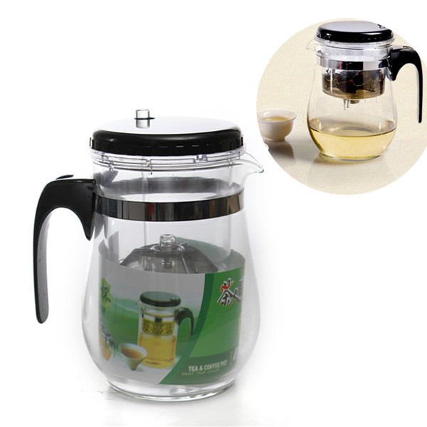Newest Hot Sale Heat Resistant Glass Tea pot 500ml Flower Tea set Puer Teapot Coffee Pot