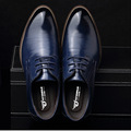 Large size US 6 5 12 5 Fashion formal mens dress shoes genuine leather black luxury