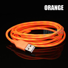 PASED New 1M 2M 3M Durable Braided Cable wire cabo Charger Data Sync Cable For iphone
