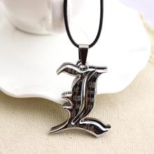 Free Shipping Death Note Double l Yagami Non Mainstream Necklace Smart Anime Fashion Jewelry Pendant Cosplay
