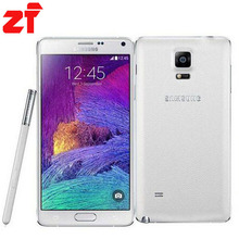 Samsung Galaxy Note 4 N910F Original Unlocked Android Mobile Phone Quad-core 3GB RAM 3G&4G GSM 5.7″ 16MP 32GB WIFI GPS
