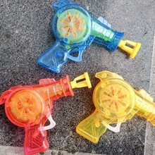 led Shining bubble gun Outdoor toys kids soap bubble blower child toy baby toy gift water gun good package