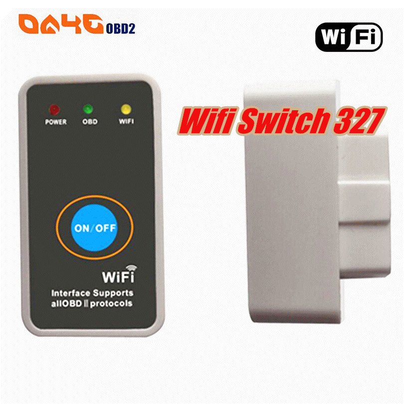  V1.5 OBDII wi-fi OBD2 ELM 327 WiFi    iphone IOS android- ELM327 WiFi  