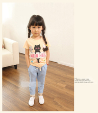 Free shipping new 2015 hot summer boys girls trousers kids harem pants children comfortable Cotton linen