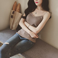 Women sexy bustier crop tops Cotton bralette female tops Deep V Neck Pfeiffer Tank tops Camis