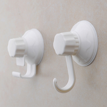 6Pcs/ Lot Strong Suction Cup Robe Hooks Wall bathroom hooks bathroom Kitchen Wall Hanger bathroom accessories