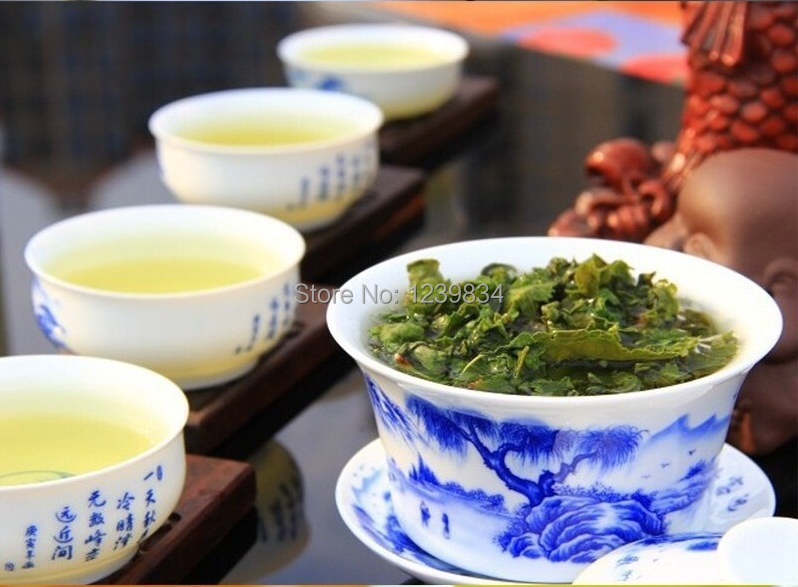 100g high class TieGuanYin tea Organic oolong tea sweet wulong Weight Lose Free Shipping