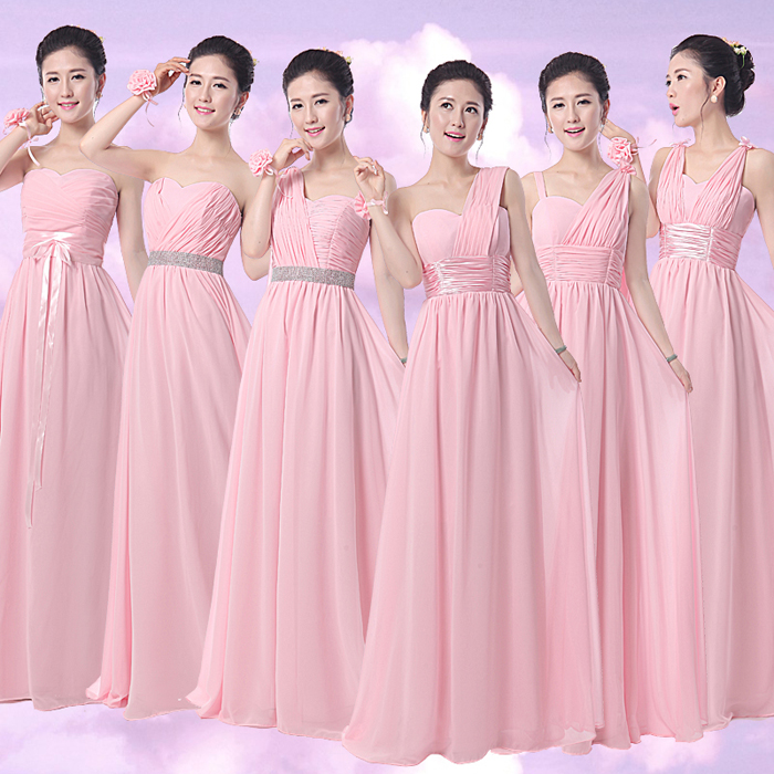 Blush Pink One Shoulder Bridesmaid Dress Ivo Hoogveld Blush Pink One Shoulder Bridesmaid Dress