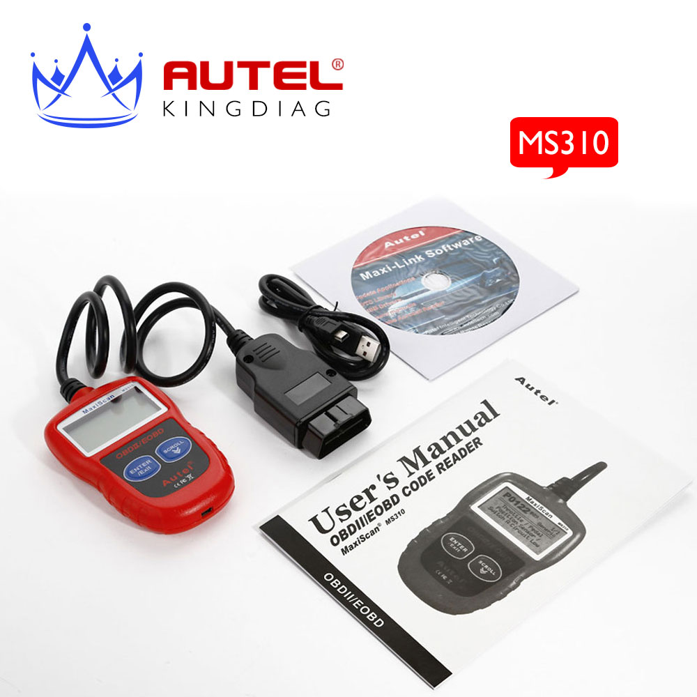 2016 Autel MaxiScan MS310 BUS OBDII   MS 310 obd2 OBDII      