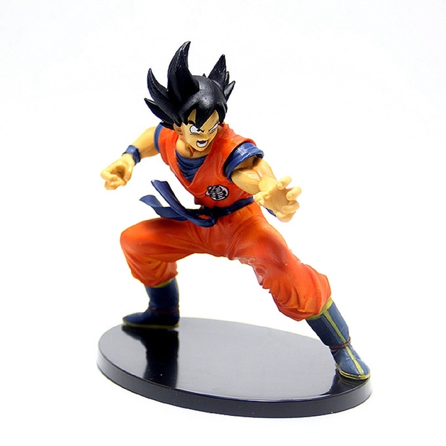 Бесплатная доставка мяч дракон г цифры король Goku пвх фигурку игрушки 6 " 15 см