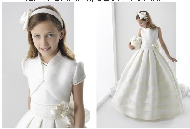 Здесь можно купить  Free shipping Europe and the new tiered ivory flower girl dresses long prom dresses  Детские товары