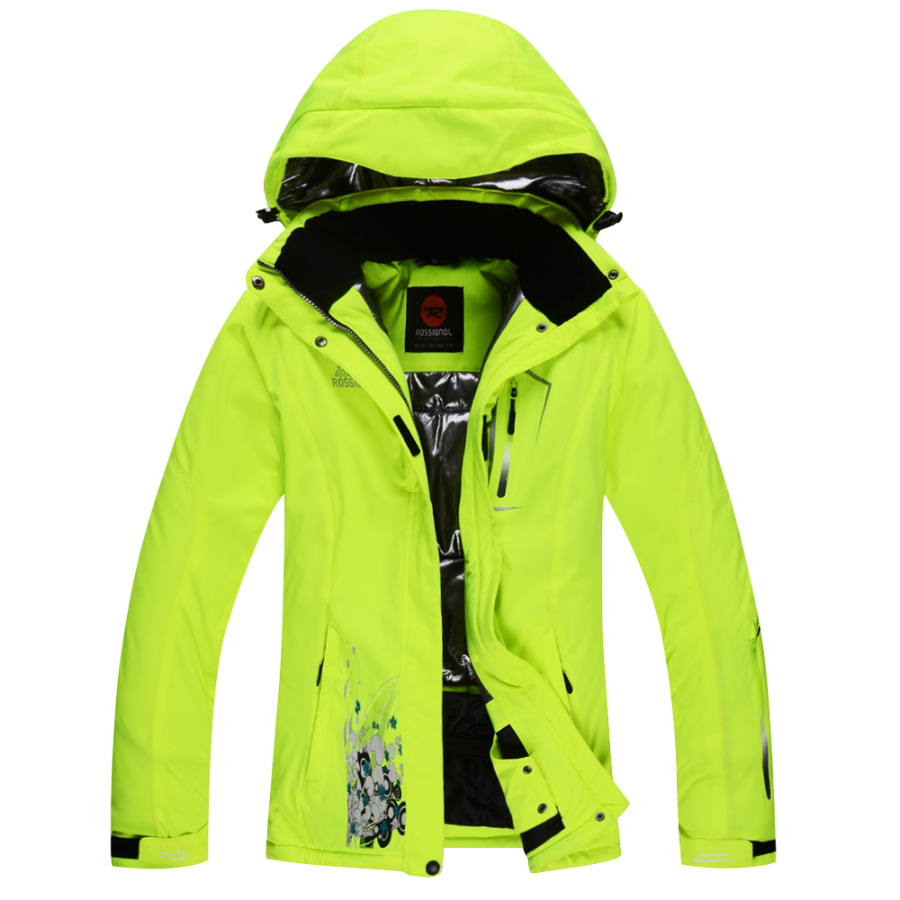 Фотография winter 2015 new model rossignol ski jacket women waterproof ski coat windproof thermal snowboarding jackets female ski clothing