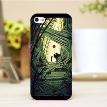 PZ0004-13-11 Cute Cartoon Art Design Customized cellphone transparent cover cases for iphone 4 5 5c 5s 6 6plus Hard Shell