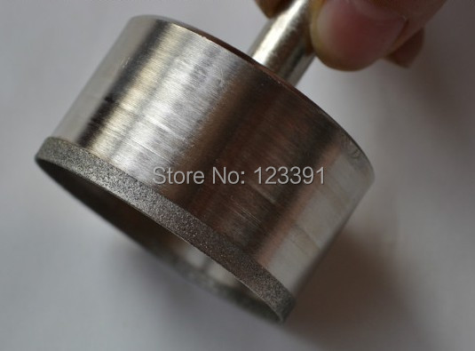 Free shipping of electroplated diamond super thin wall hole saw 31 53 23mm for processing jade